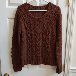 Wool mohair blend sweater made in Italy women's L